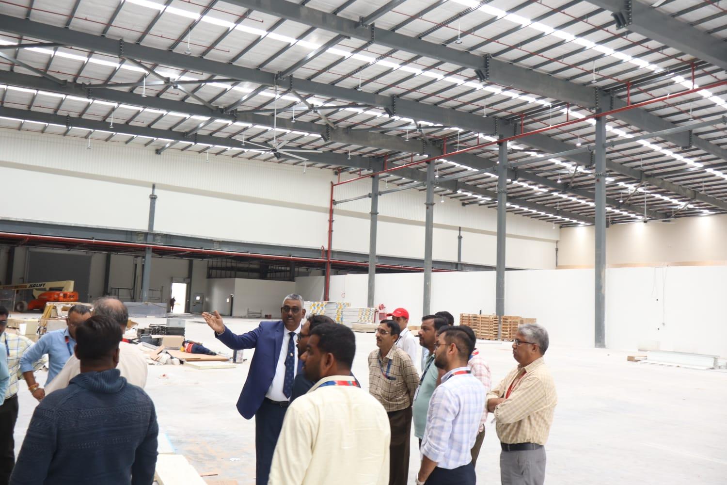 Walkthrough of the new Domestic Cargo Terminal