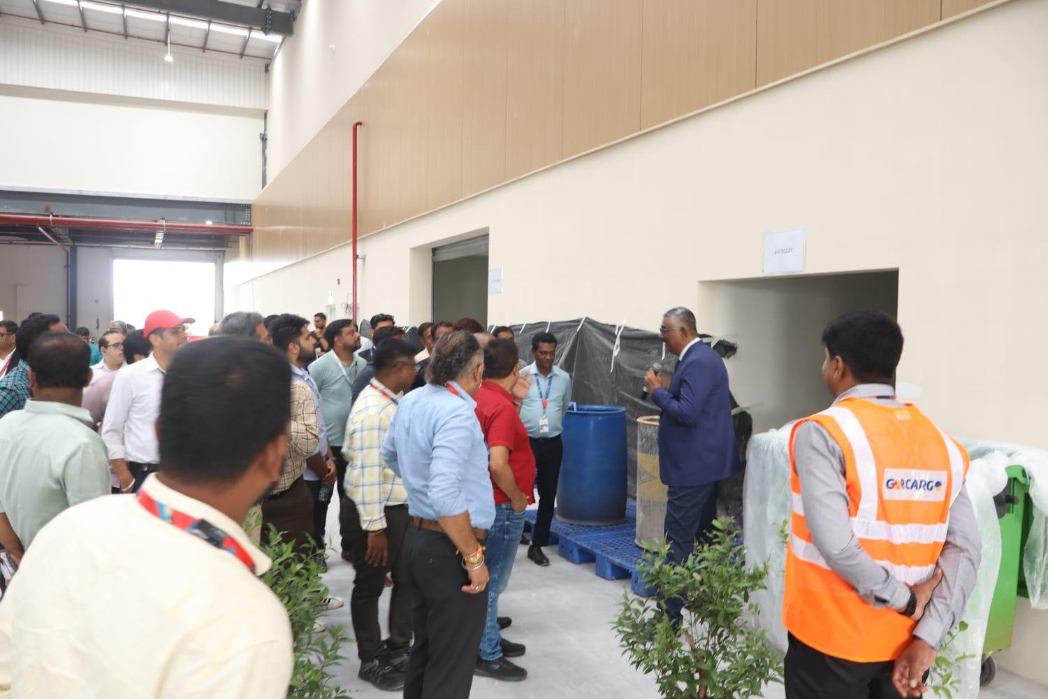 Walkthrough of the new Domestic Cargo Terminal